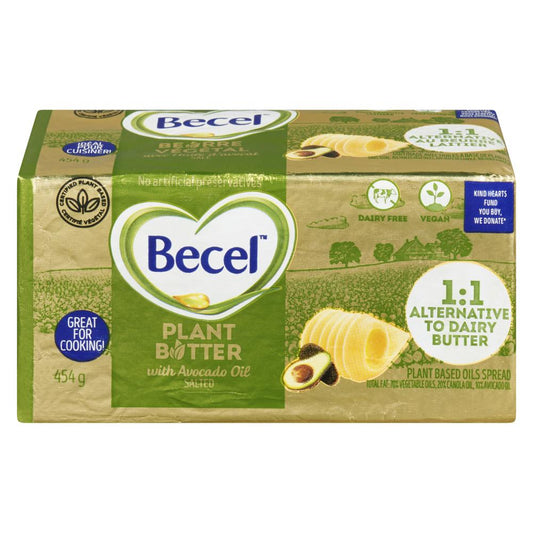 BECEL SALTED AVOCADO OIL SPREAD, 12 X 454 G