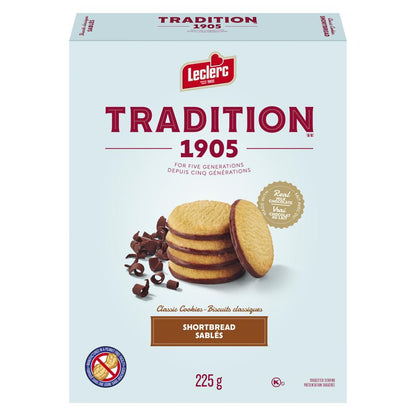 LECLERC TRADITION MILK CHOCOLATE BISCUIT, 12 X 225 G