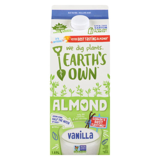 ALMONDFR VANILLA DRINK, 6 X 1.89 L