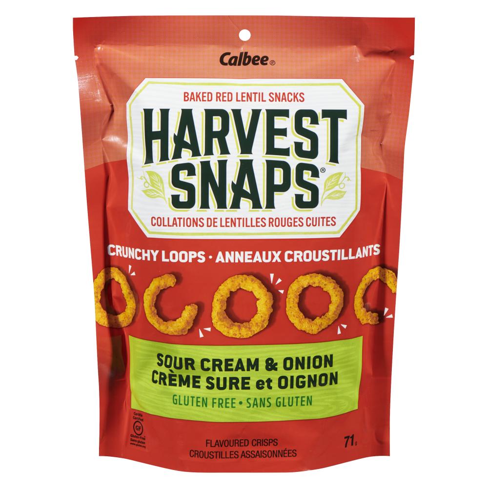 HARVEST SNAPS CRUNCHION ONION CREAM, 12 X 71 G