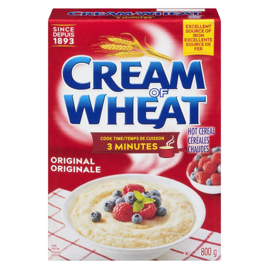 B&G FOODS CREAM OF WHEAT 3 MIN, 12 X 800 G