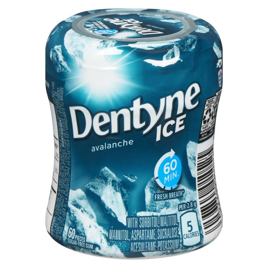 DENTYNE ICE AVALANCHE BOTTLE, 6 X 1 UN