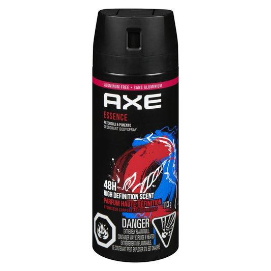 AXE BODY SPRAY ATOMIZER, 3 X 113 G