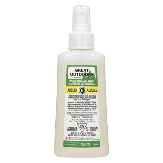 G.O. INSECT REPELLENT ADULT SPRAY 30% DEET, 12 X 150 ML