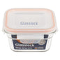 GLASSLOCK RECTANGULAR CONTAINER OVEN-SAFE 405ML, 6 X 1 UN