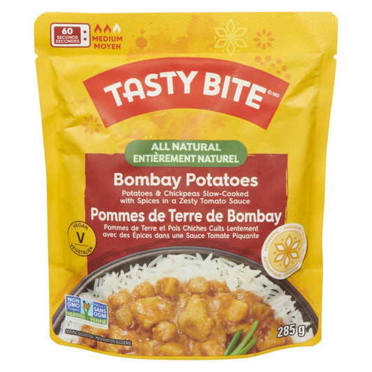 TASTY BITE BOMBAY POTATOES, 6 X 285 G