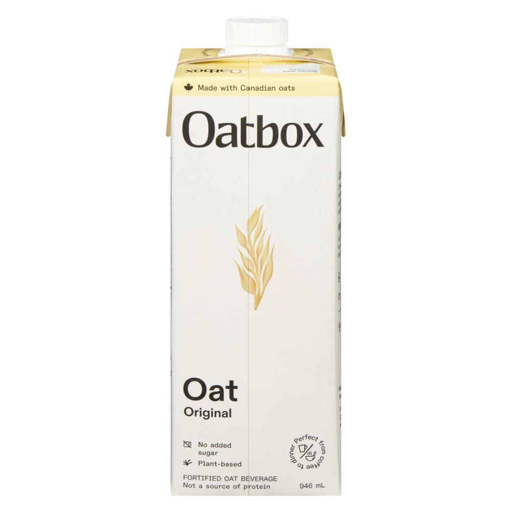 OATBOX ORGANIC ORIGINAL OATMEAL, 6 X 946 ML