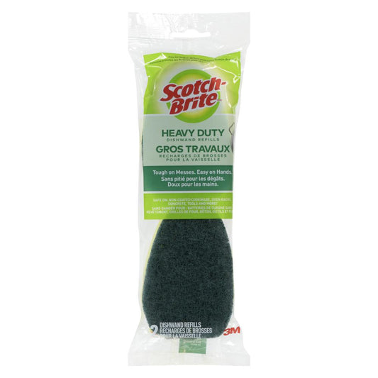 SCOTCH-BRITE BRUSH REFILL 2PK, 12 X 1 UN