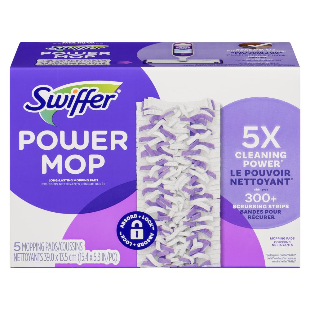 SWIFFER CLEANING PADS, 4 X 5 UN