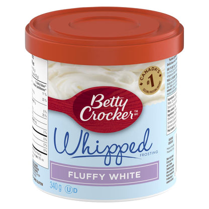 BETTY CROCKER WHIPPED CREAM MONT BLANC, 12 X 340 G