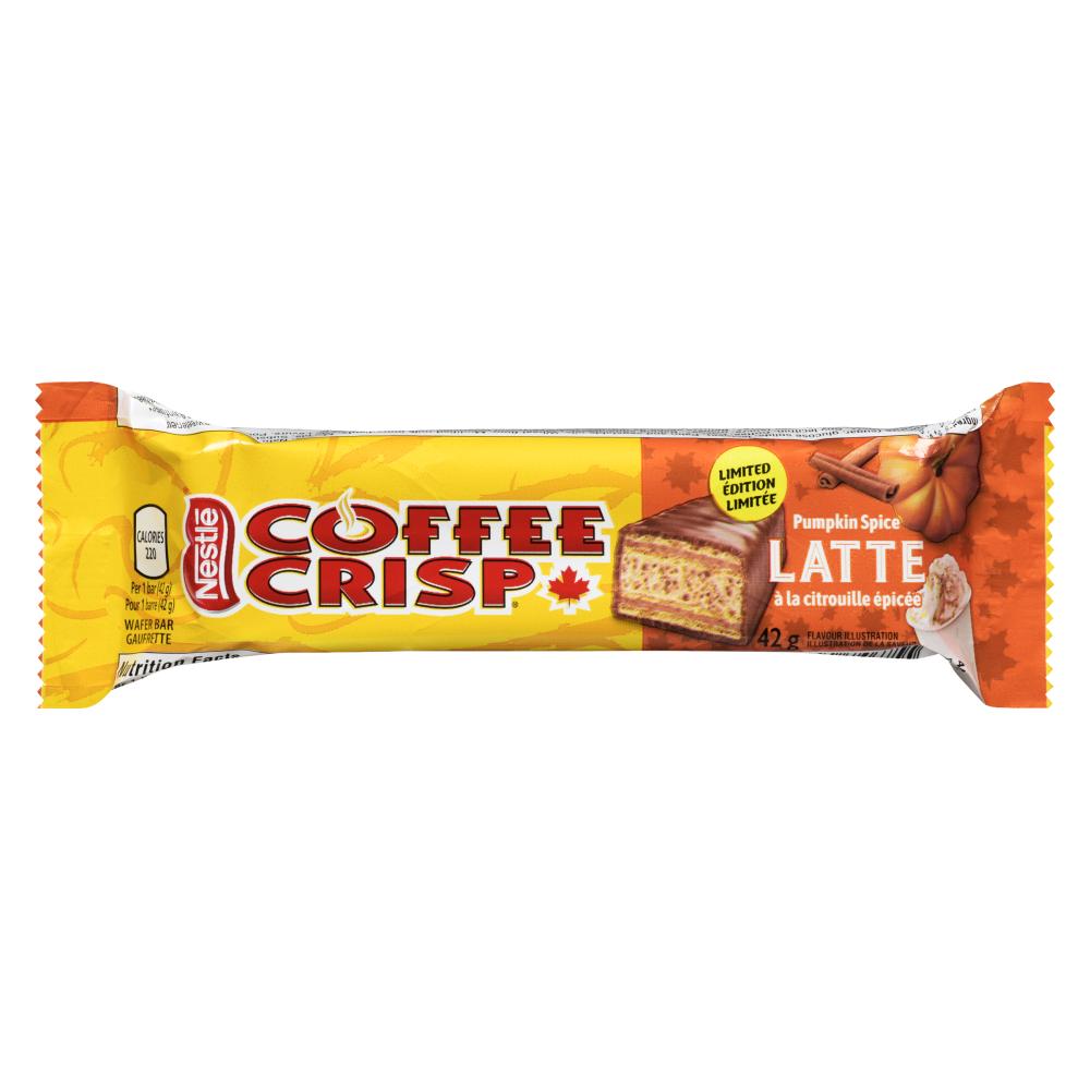 COFFEECRISP SPICED LEMON LATTE, 24 X 42 G