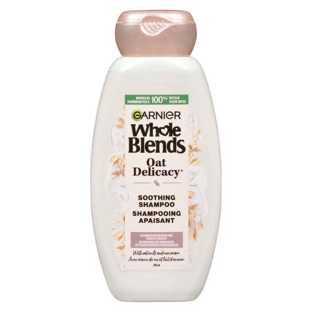 GARNIER WHOLE BLENDS OAT DELICACY REVITALIZING SHAMPOO, 6 X 370 ML