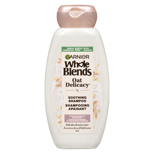 GARNIER WHOLE BLENDS OAT DELICACY REVITALIZING SHAMPOO, 6 X 370 ML