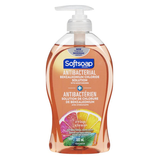 SOFTSOAP ANTIBACTERIAL CLEAN FRESH, 6 X 332 ML