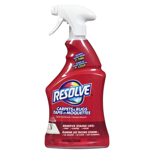 RESOLVE CARPET STAIN REMOVER, 6 X 650 ML