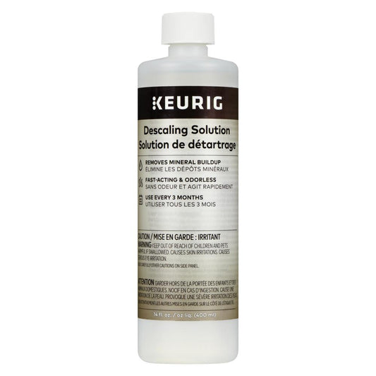 KEURIG DESCALING SOLUTION, 6 X 1 UN