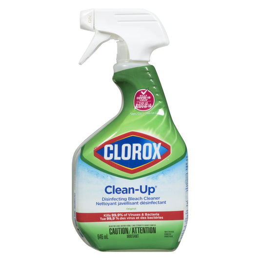 CLOROX BLEACH DISINFECTANT SPRAY, 12 X 946 ML