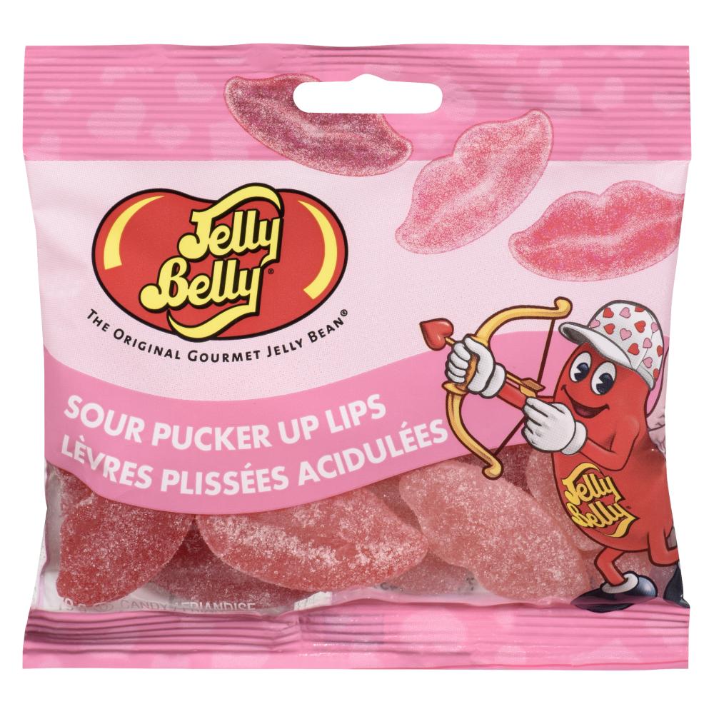 JELL-O PUCKER SOUR LIPS, 12 X 79 G