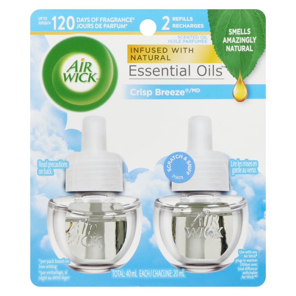 AIRWICK PLUG-IN REFRESH VIBRANT BREEZE, 6 X 2 X 20 ML