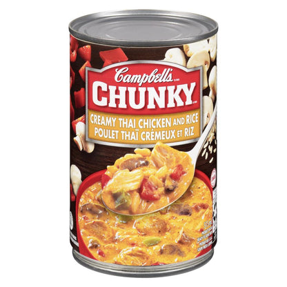 CAMPBELL'S CHUNKY THAI CREAM SOUP, 12 X 515 ML