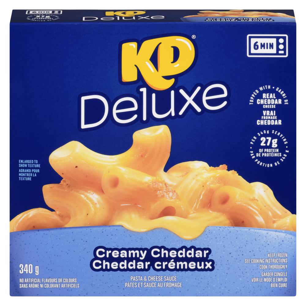 KRAFT CHEDDAR FROZEN DINNER, 5 X 340 G