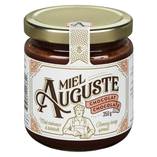 AUGUSTE CREAMY CHOCOLATE HONEY, 12 X 350 G