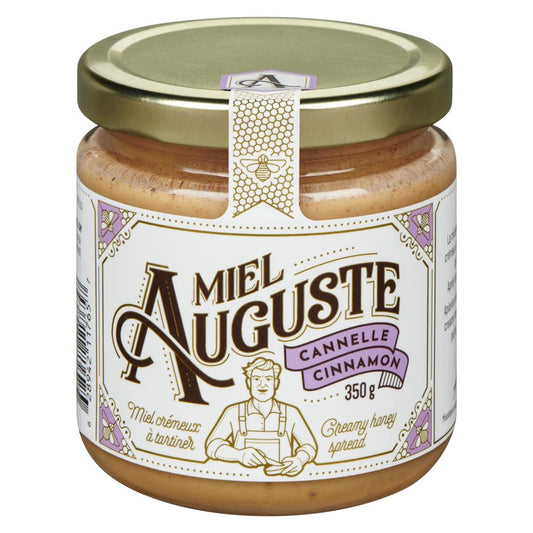 AUGUSTE CINNAMON CREAM HONEY, 12 X 350 G