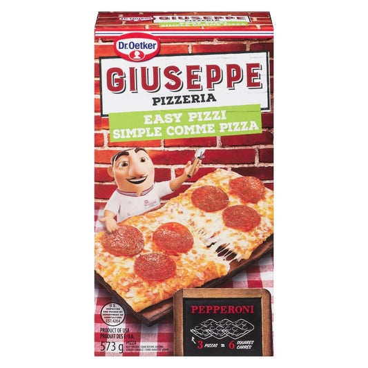 GIUSEPPE SCP PEPPERONI PIZZA, 12 X 573 G