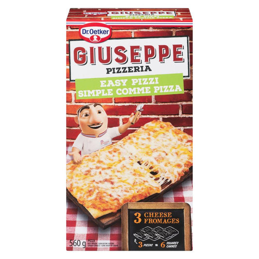 GIUSEPPE SCP THREE CHEESE PIZZA, 12 X 560 G