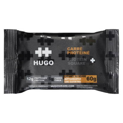 HUGO GIRARD BUTTERSCOTCH PROTEIN SQUARE, 30 X 60 G