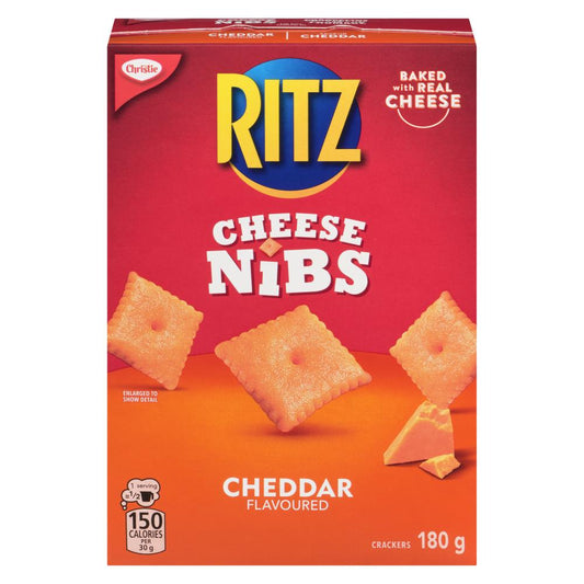 CHRISTIE RITZ CRACKER THINS NIBS, 6 X 180 G