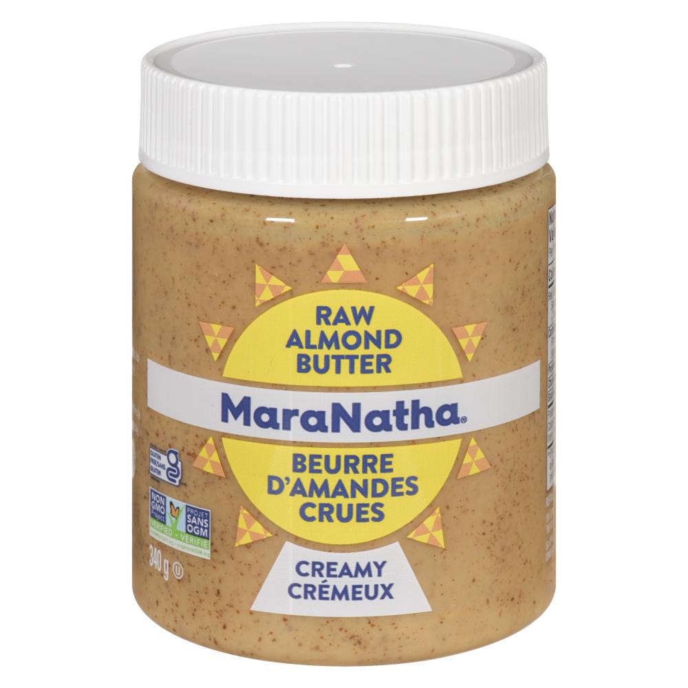 MARANATHA, MARANATHA RAW ALMOND BUTTER 6 340G, 6 x 340G