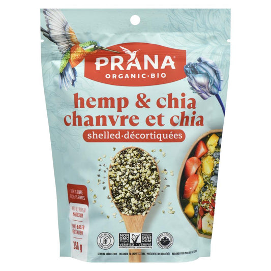 PRANA WHOLE HEMP & CHIA, 8 X 250 G