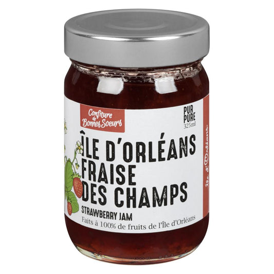 BONNE SOEUR STRAWBERRY JAM, 12 X 325 ML