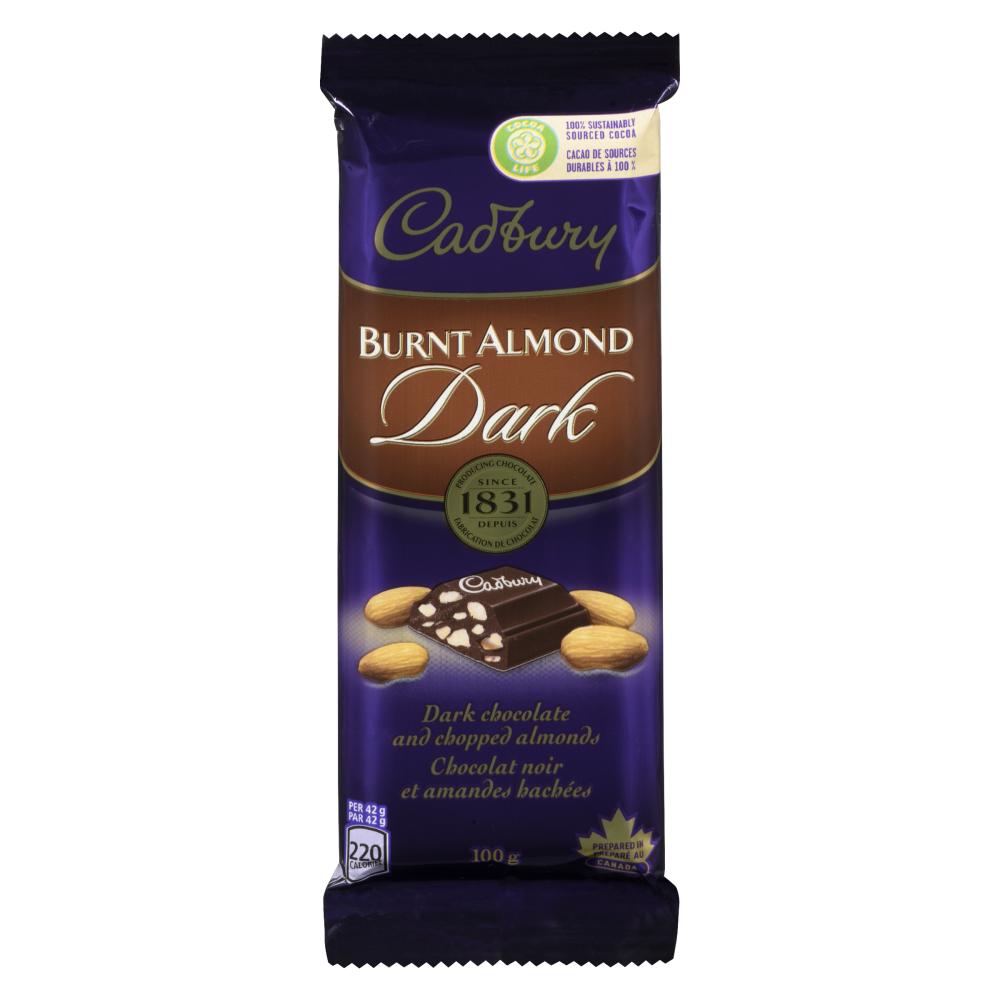 CADBURY CHOCOLATE BAR GRILLED ALMOND, 24 X 100 G