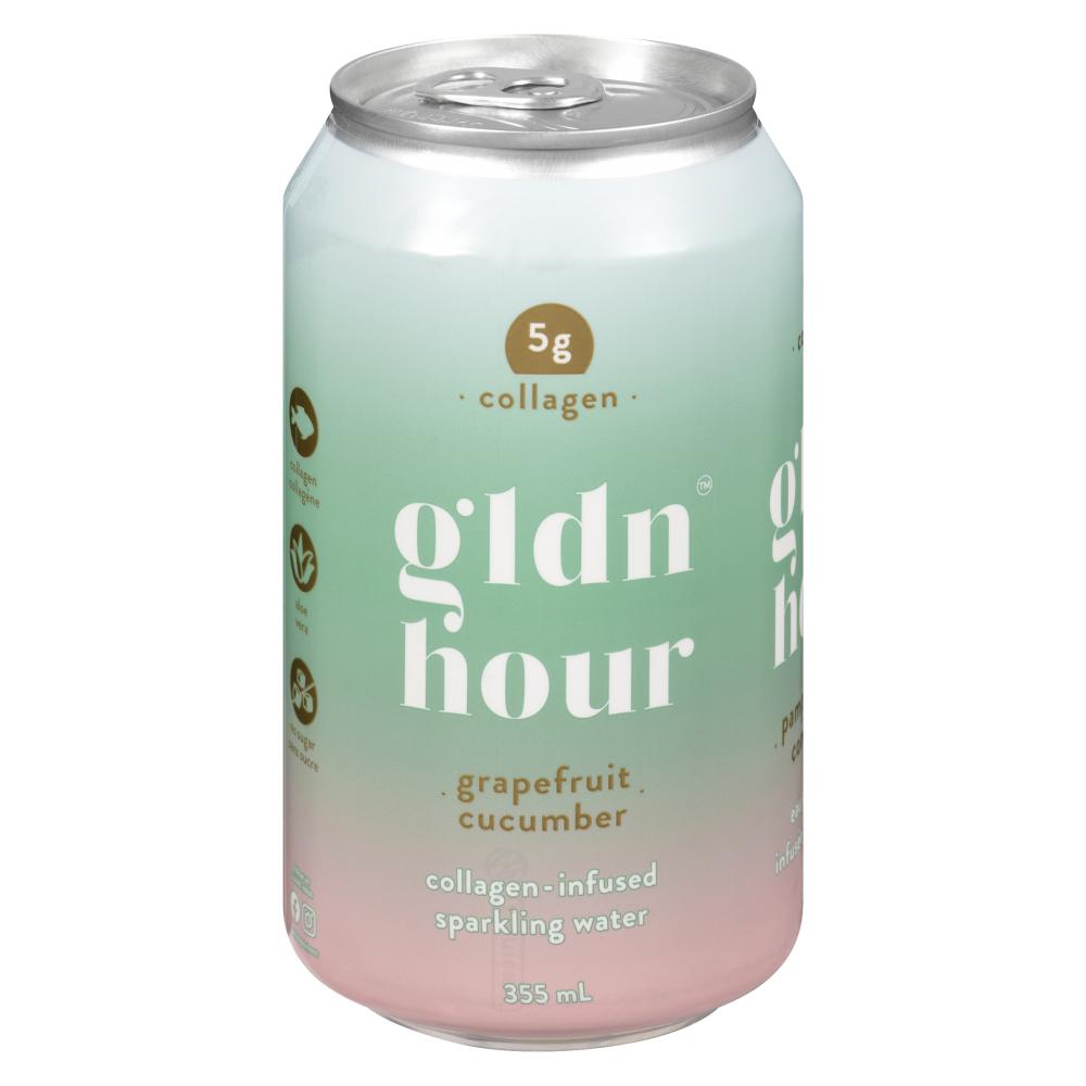GLDN HOUR, GRAPEFRUIT CUCUMBER, 12 x 355ML