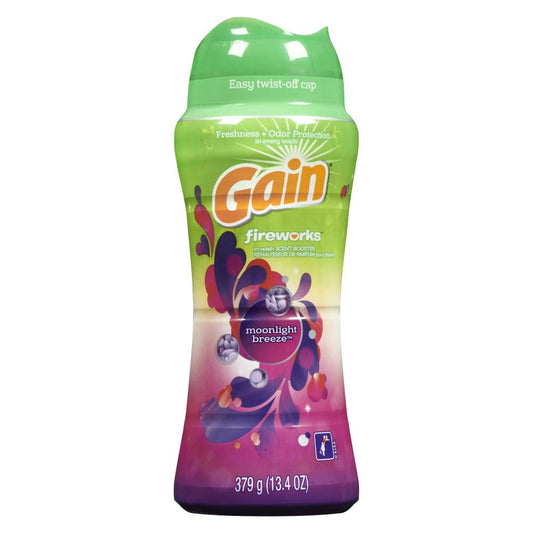 GAIN FABRIC SOFTENER MOONLIGHT BREEZE, 4 X 379 G