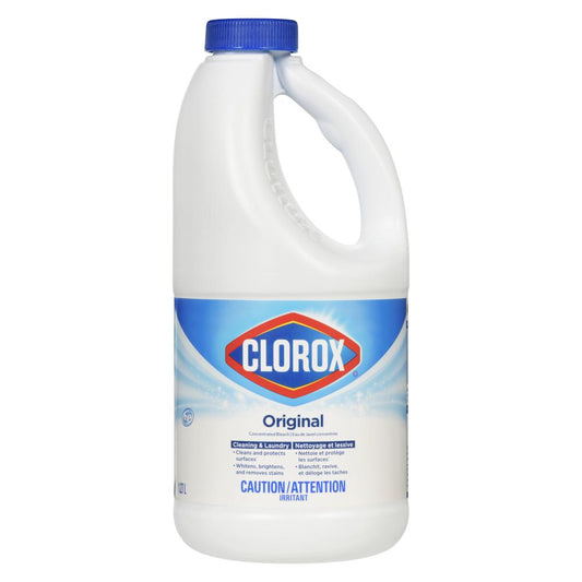 CLOROX LAUNDRY CONCENTRATED BLEACH, 6 X 1.27 L