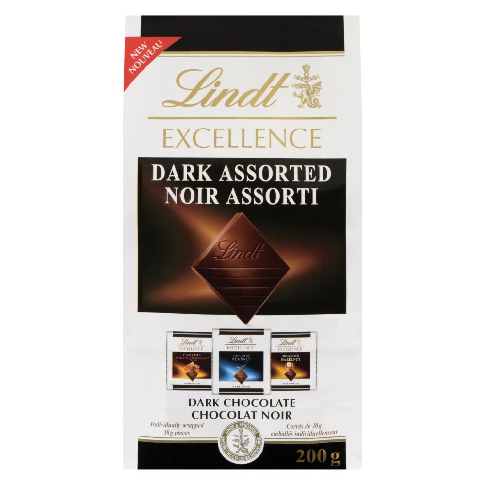 LINDT MINI ASSORTED CHOCOLATES IN BAG, 5 X 200 G