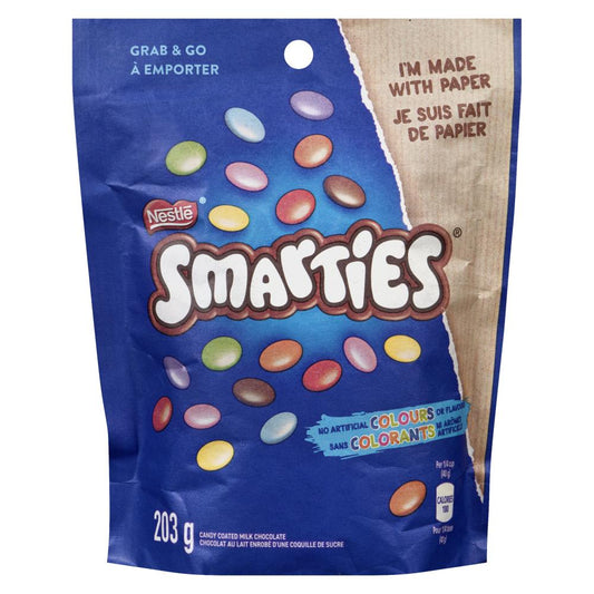 SMARTIES LARGE CELLO BAG, 15 X 203 G