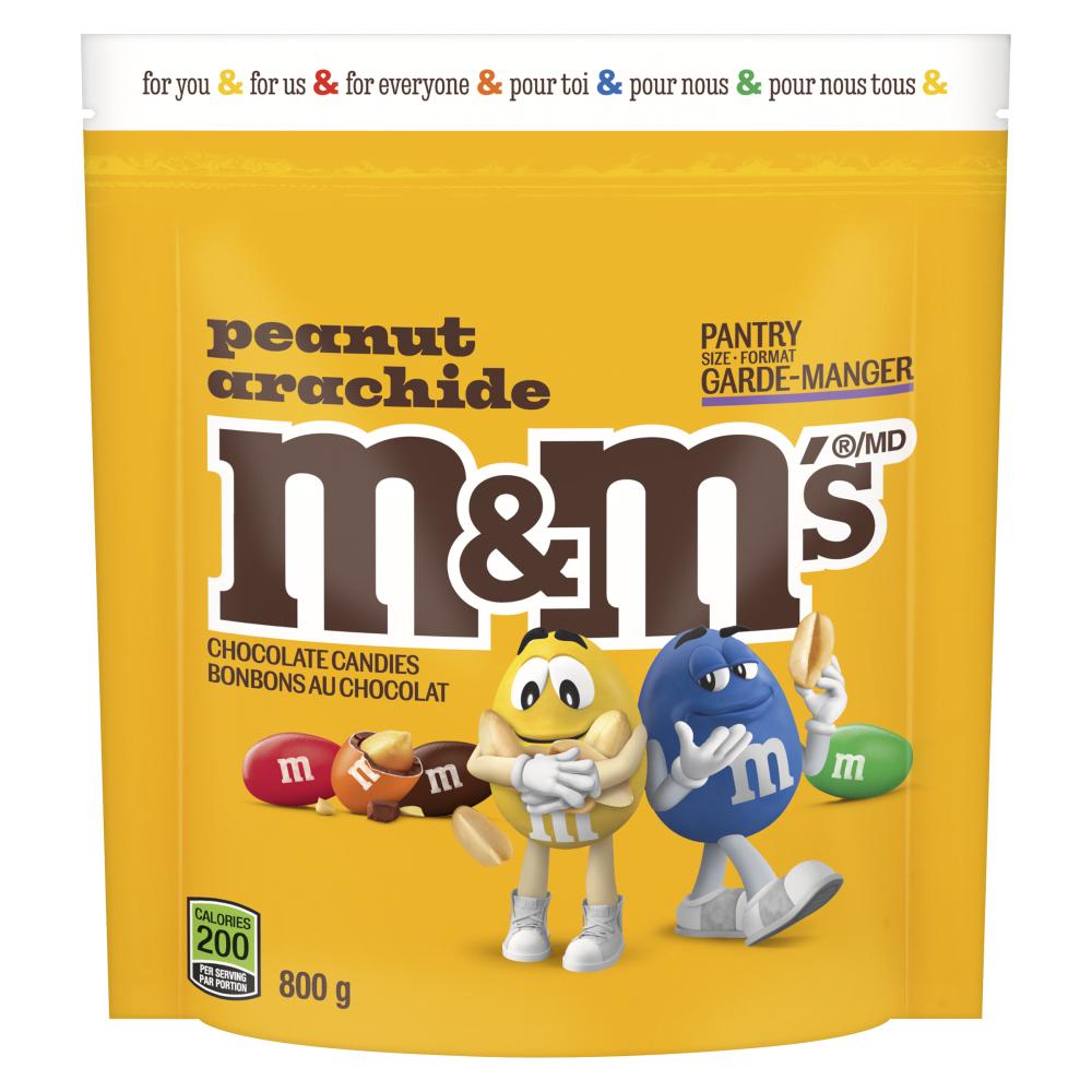 M&M CHOCOLATE ARCH STAND UP, 8 X 800 G