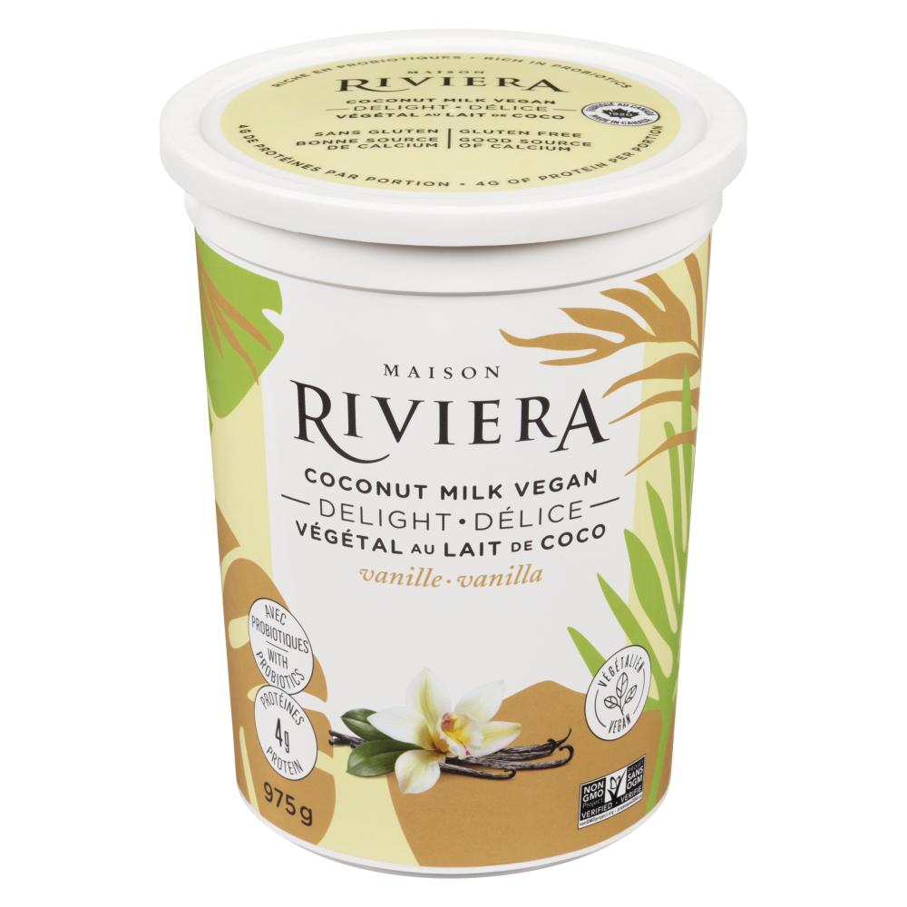 RIVIERA DELICE VEG COCONUT MILK VANILLA, 6 X 975 G