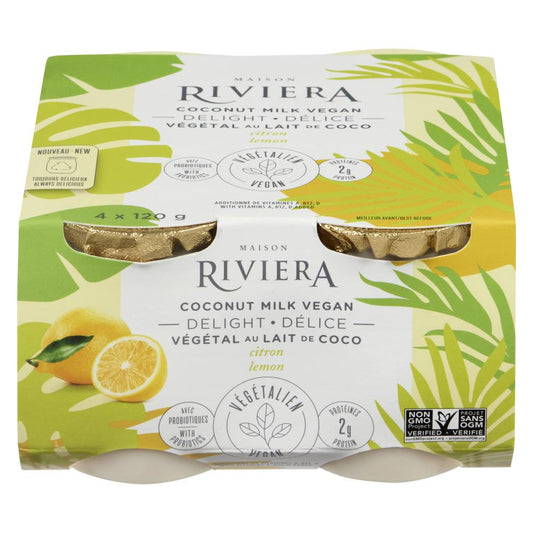 RIVIERA VEGEDELIC LEMON COCONUT, 6 X 480 G