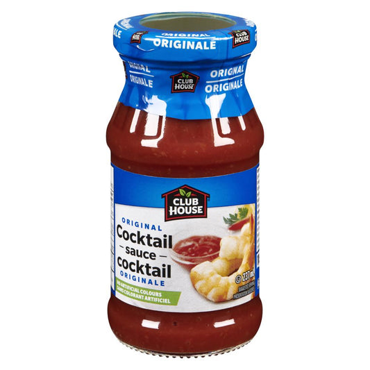 CLUBHOUSE COCKTAIL SAUCE, 12 X 237 ML