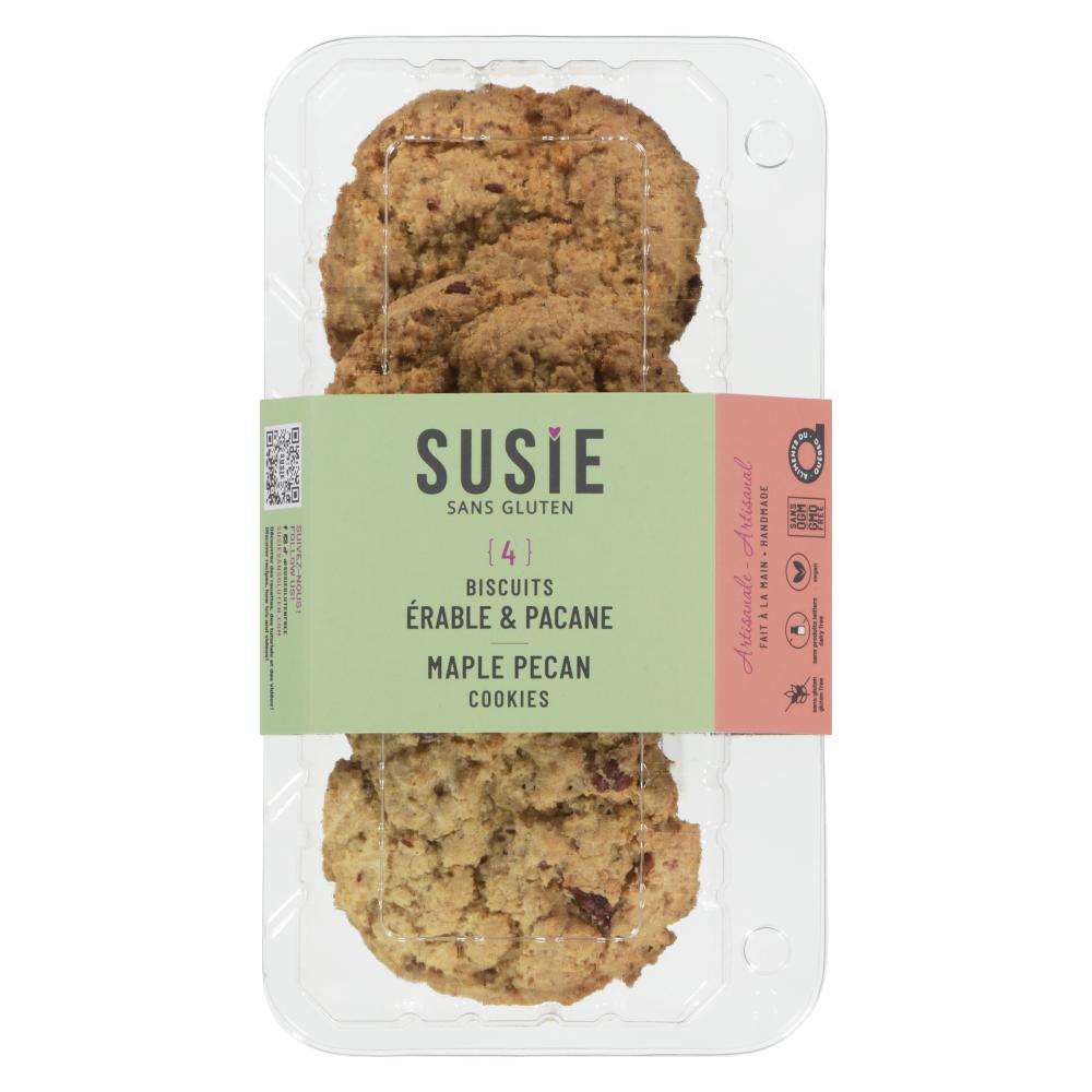 SUSIE GLUTEN FR, MAPLE PECAN COOKIES, 8 x 164G
