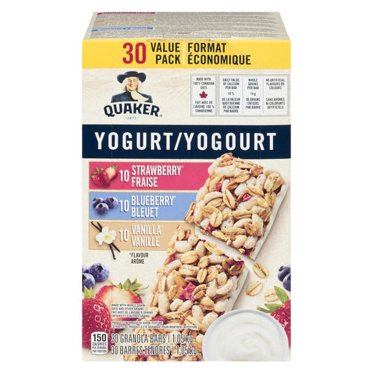 QUAKER CHEWY YOGURT, 8 X 1.05 KG