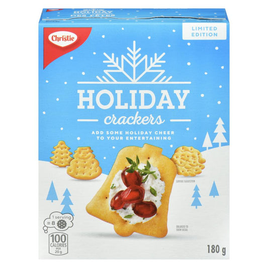 CHRISTIE PARTY CRACKERS, 12 X 180 G