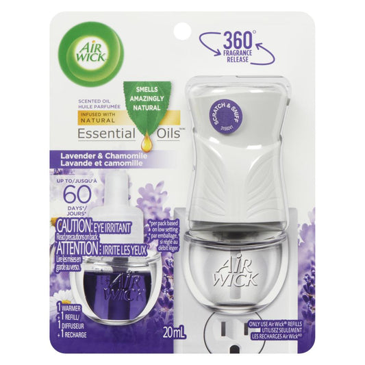 AIRWICK AIR SANITIZER LAUNDRY CAM, 4 X 40 ML