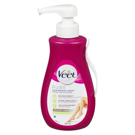VEET SHAVE GEL SHEA PUMP, 4 X 400 ML