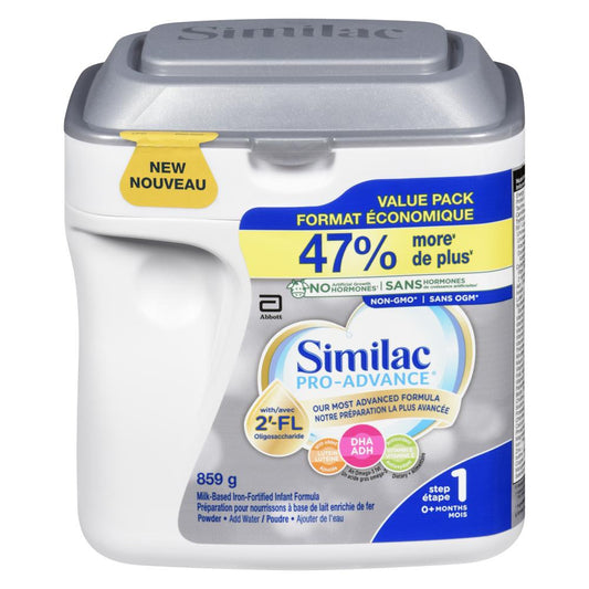 SIMILAC PRO-ADVANCE STAGE 1 POWDER, 6 X 859 G